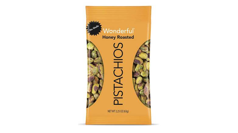 Order Wonderful Pistachios No Shells Honey Roasted food online from Shell Rock Spring store, Bel Air on bringmethat.com