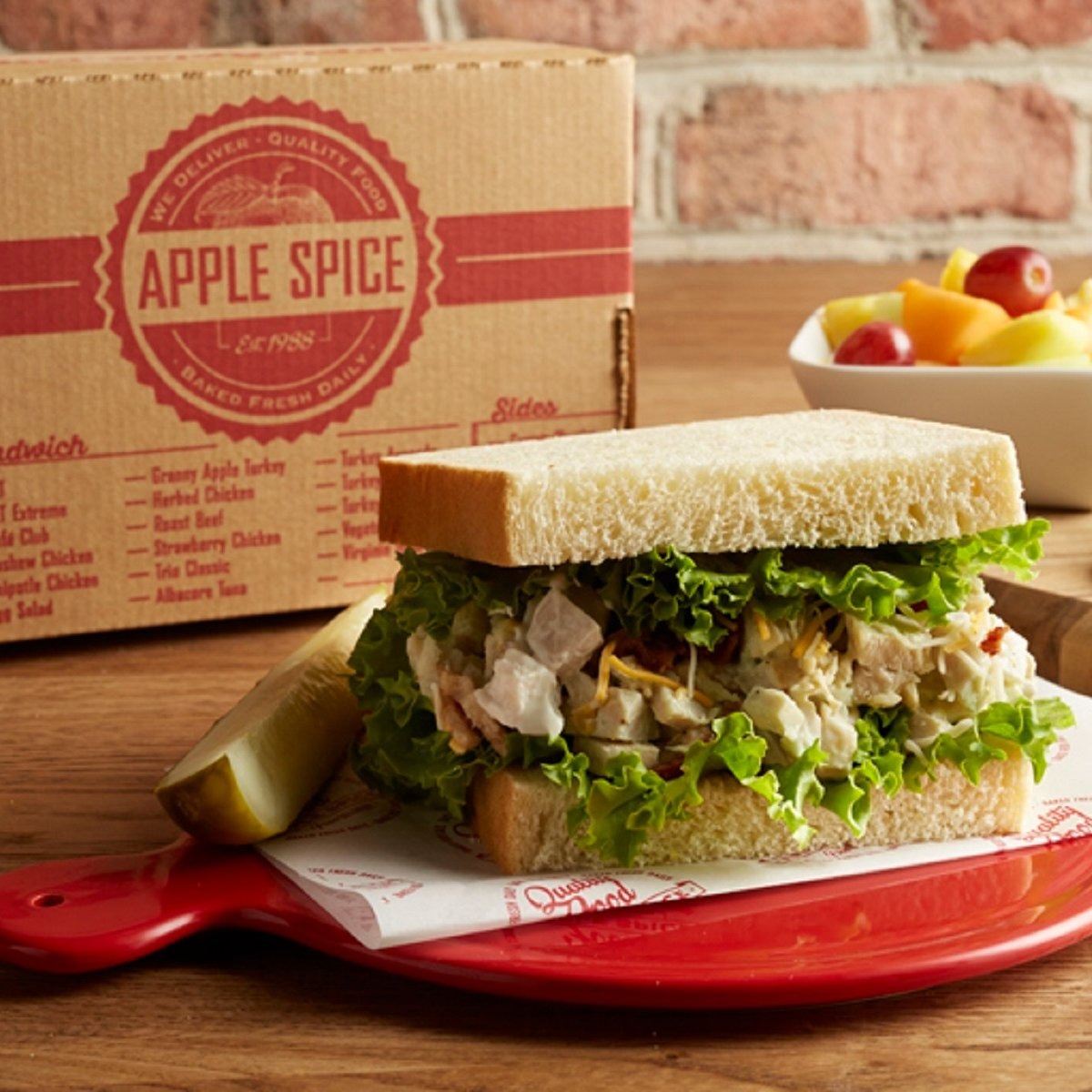 Order Chicken Bacon Ranch Sandwich | Executive food online from Apple Spice store, Ogden on bringmethat.com