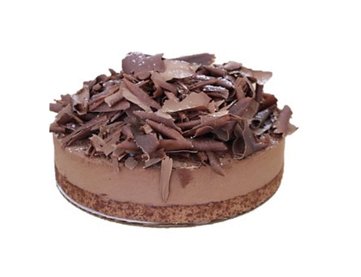 Order Chocolate Mousse Whole Cake food online from Les Delices French Bakery store, Rockville on bringmethat.com