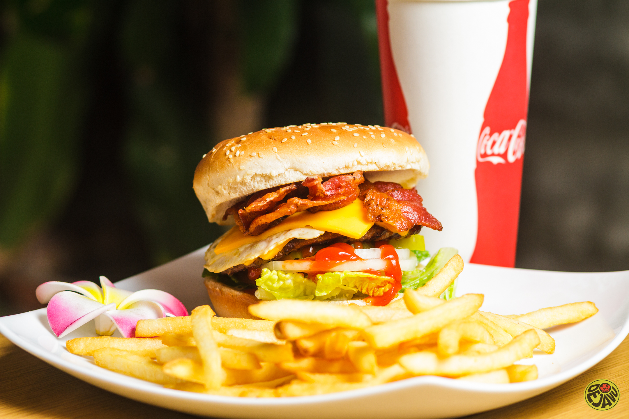Order Any Burger, Fries and Canned Soda Special food online from Dejavu Cafe store, Isla Vista on bringmethat.com