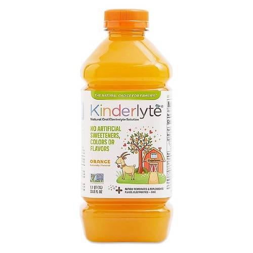Order Kinderlyte Natural Oral Electrolyte Solution - 33.8 fl oz food online from Walgreens store, Stockton on bringmethat.com