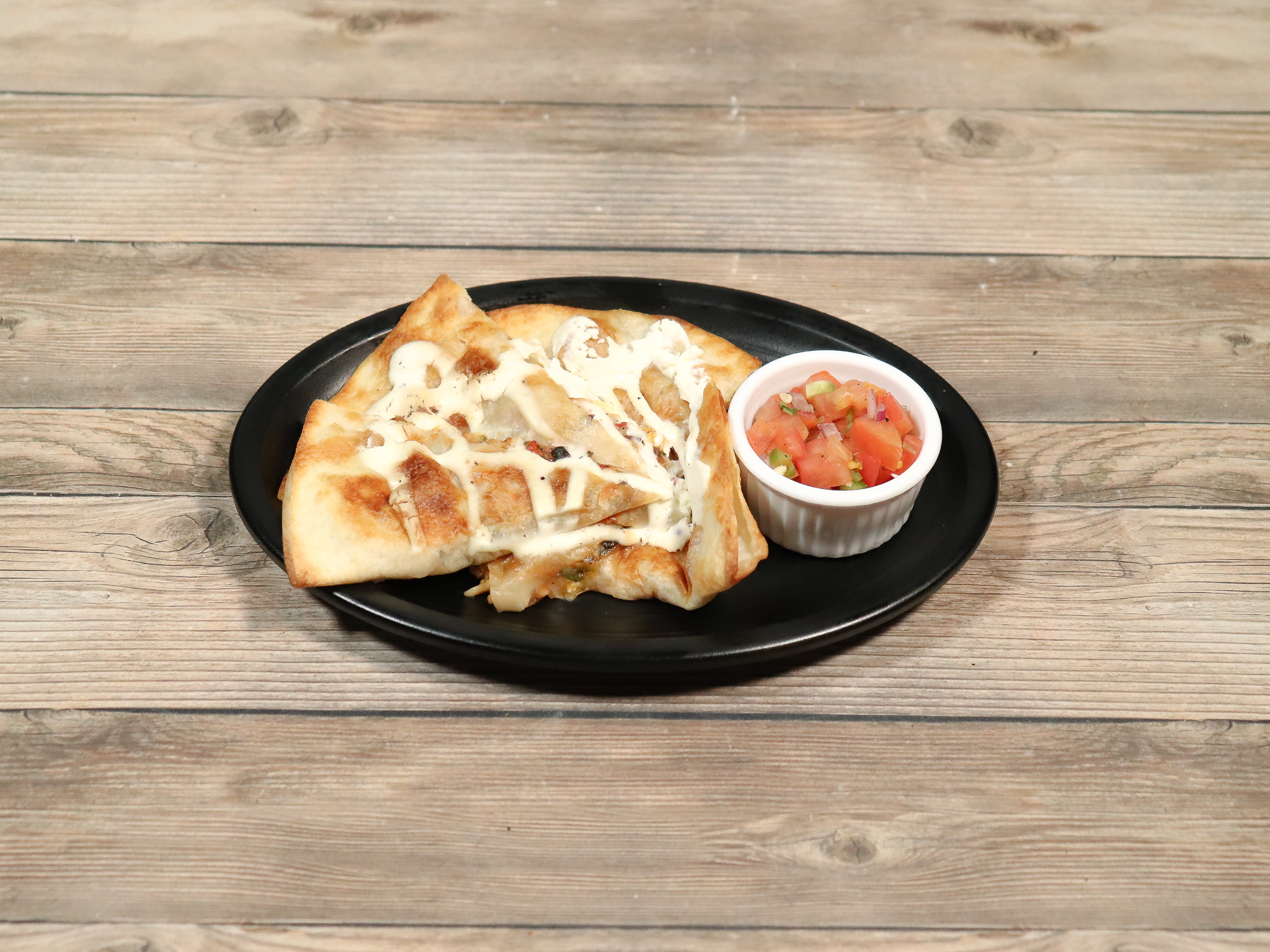 Order Southwest Style Chicken Quesadilla food online from Full Shilling store, New York on bringmethat.com