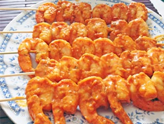 Order Shrimp Tikka Masala food online from Taj Mahal Restaurant store, Wilmington on bringmethat.com