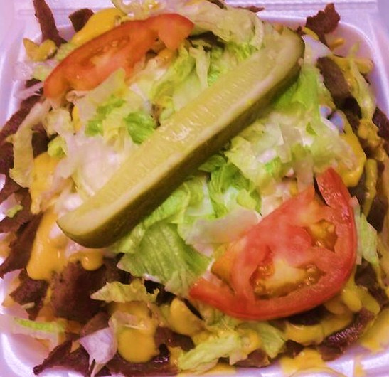 Order Gyro Cheese Fries food online from Nadia Fish & Chicken store, Chicago on bringmethat.com
