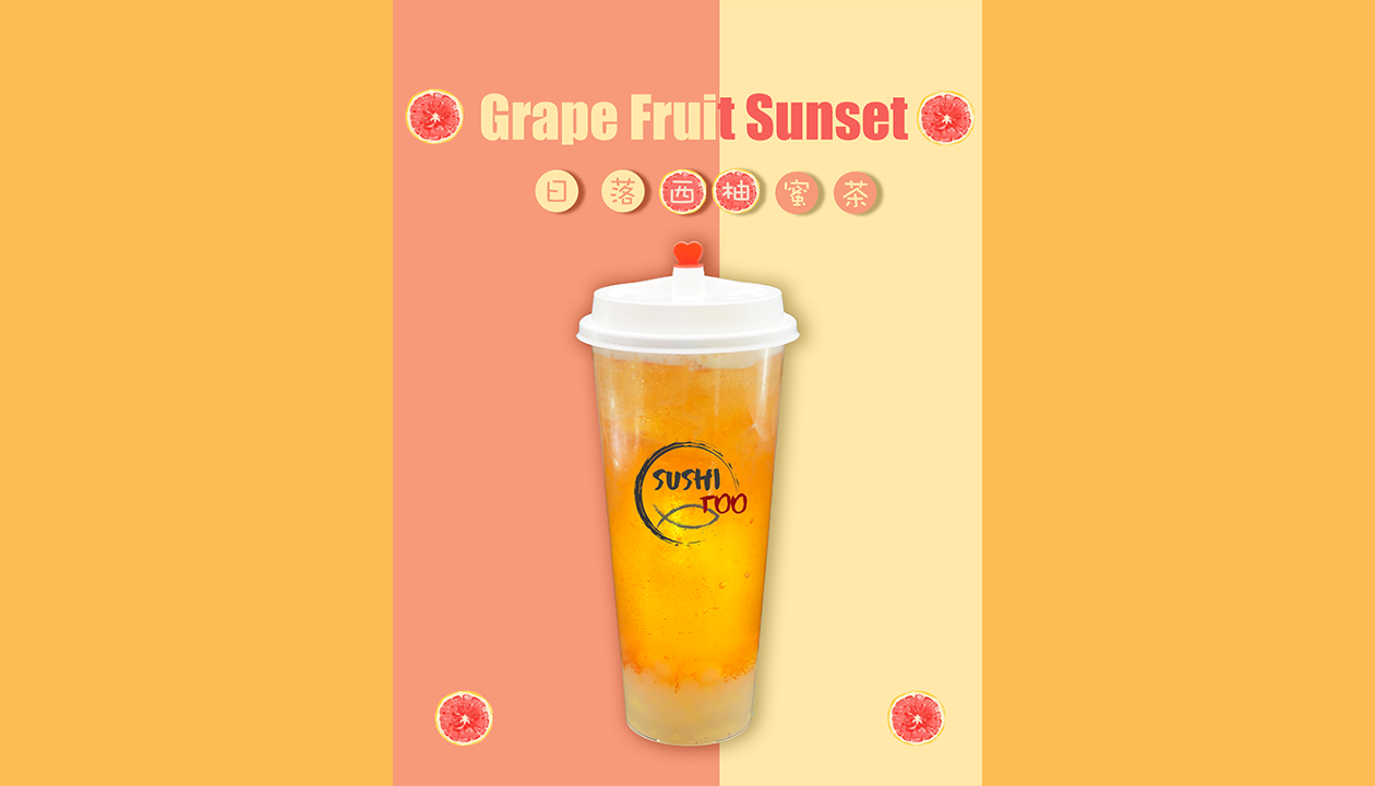 Order Grapefruit Sunset food online from Sushi Too store, Pittsburgh on bringmethat.com