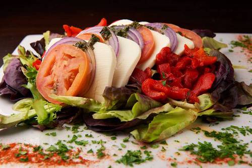 Order Caprese Salad food online from Mocha Bleu store, Teaneck on bringmethat.com