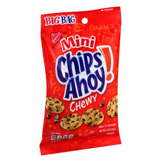 Order Mini Chips Ahoy! Chewy Chocolate Chip Cookies food online from Exxon Food Mart store, Port Huron on bringmethat.com