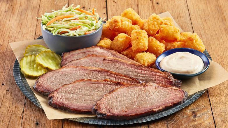Order Smoked Brisket Plate food online from Libby Bbq store, Christiansburg on bringmethat.com