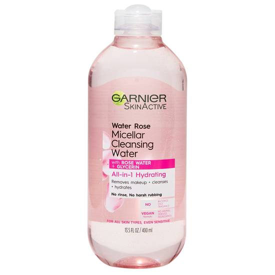 Order Garnier SkinActive Micellar Cleansing Water with Rose Water, 13.5 OZ food online from Cvs store, LANCASTER on bringmethat.com