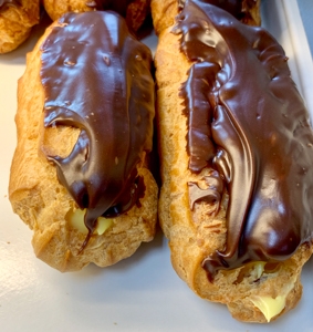 Order Large Eclair food online from Bavarian Bakery & Deli store, Dover on bringmethat.com