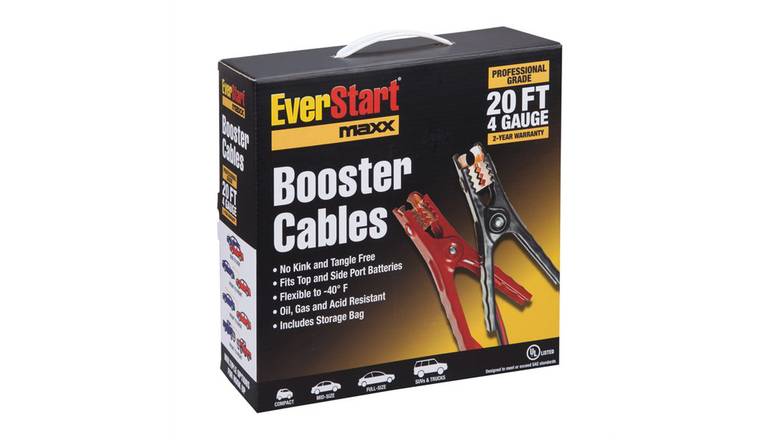 Order Automotive Jumper Cables 20 Ft food online from Trumbull Mobil store, Trumbull on bringmethat.com