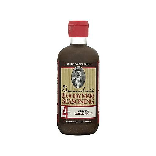 Order Demitris Bloody Mary Mix 8oz (8 OZ) 94929 food online from BevMo! store, Greenbrae on bringmethat.com