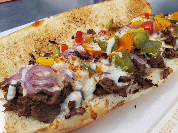 Order Steak & Cheese Hoagie Whole food online from Aroma Pizza store, Clinton on bringmethat.com