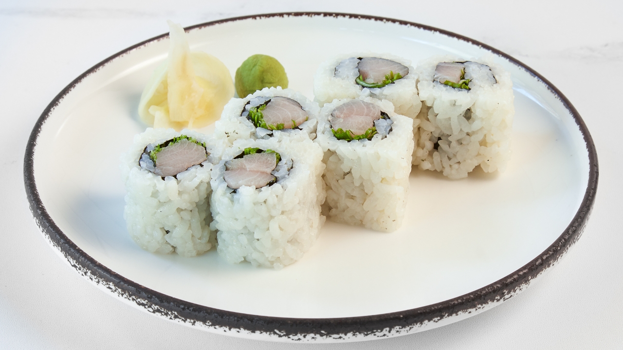 Order Negihama Maki food online from Yoki Japanese Restaurant store, Medford on bringmethat.com
