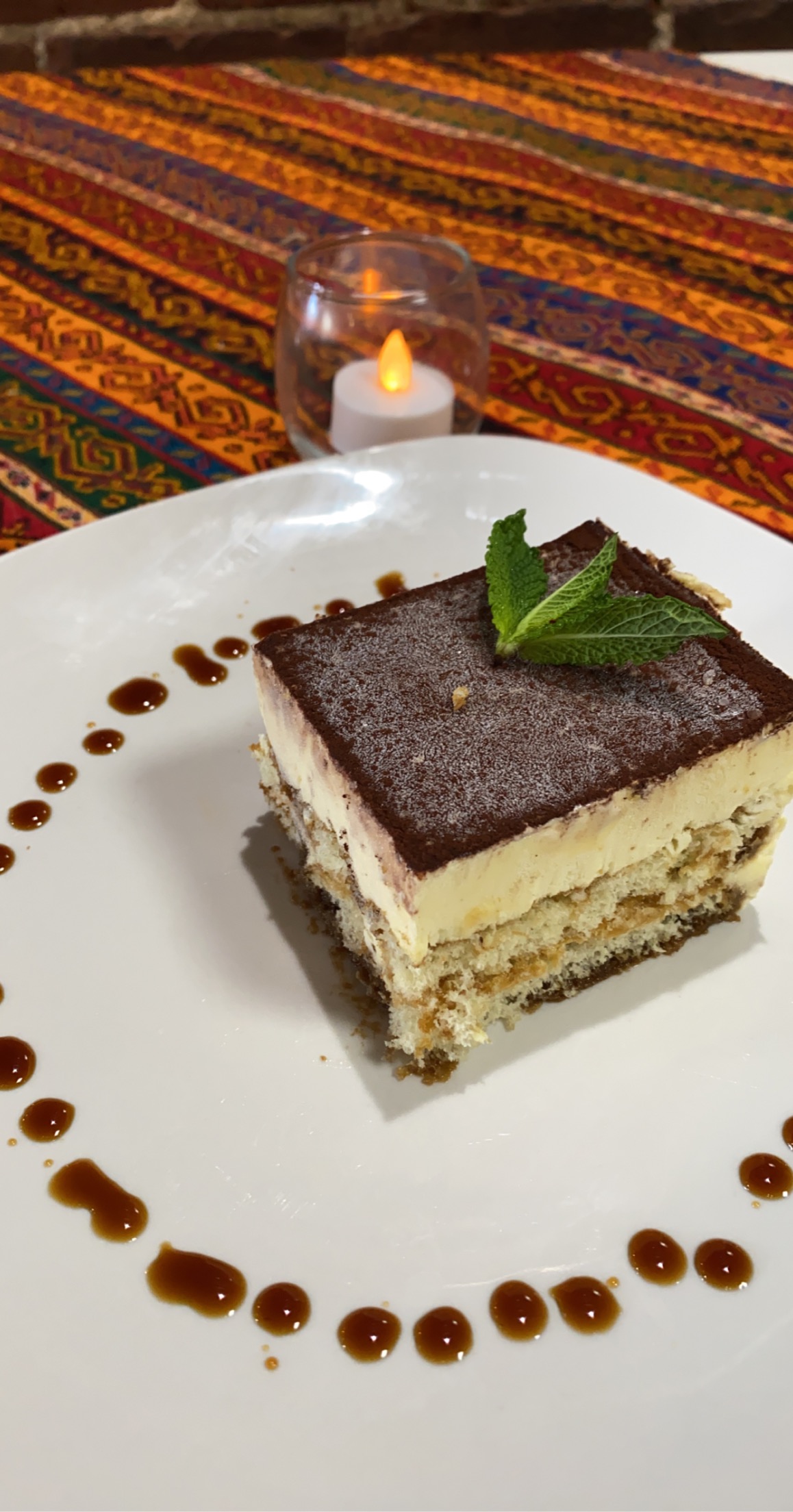 Order Vanilla Tiramisu food online from Rumi Mediterranean Grill House store, Pittsburgh on bringmethat.com