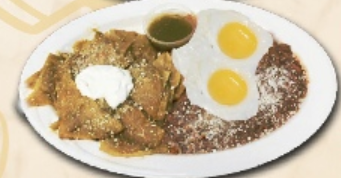 Order Chilaquiles Combo food online from Ely's Restaurant store, Las Vegas on bringmethat.com
