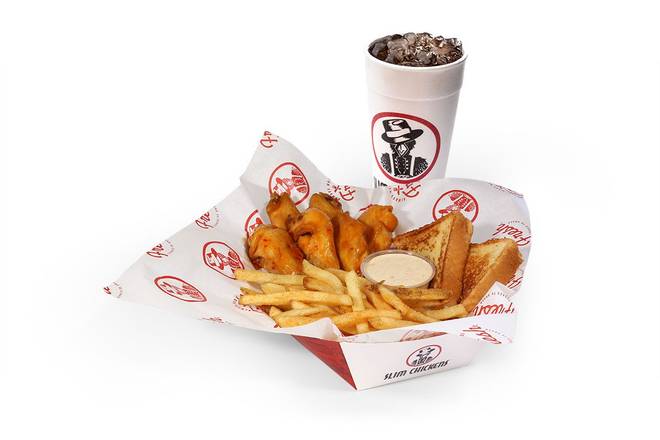Order 6 Wing Meal food online from Slim Chickens store, Hot Springs on bringmethat.com