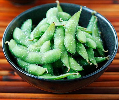Order 5. Edamame food online from Great Wall Chinese Restaurant store, Doylestown on bringmethat.com