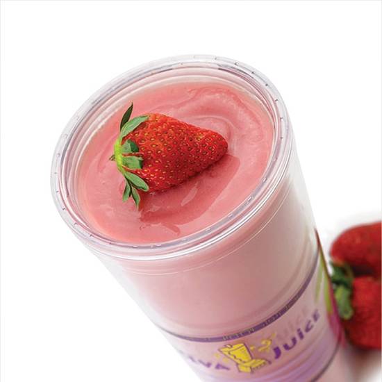 Order Strawberry Squeezer - 12oz food online from Keva Juice store, Albuquerque on bringmethat.com
