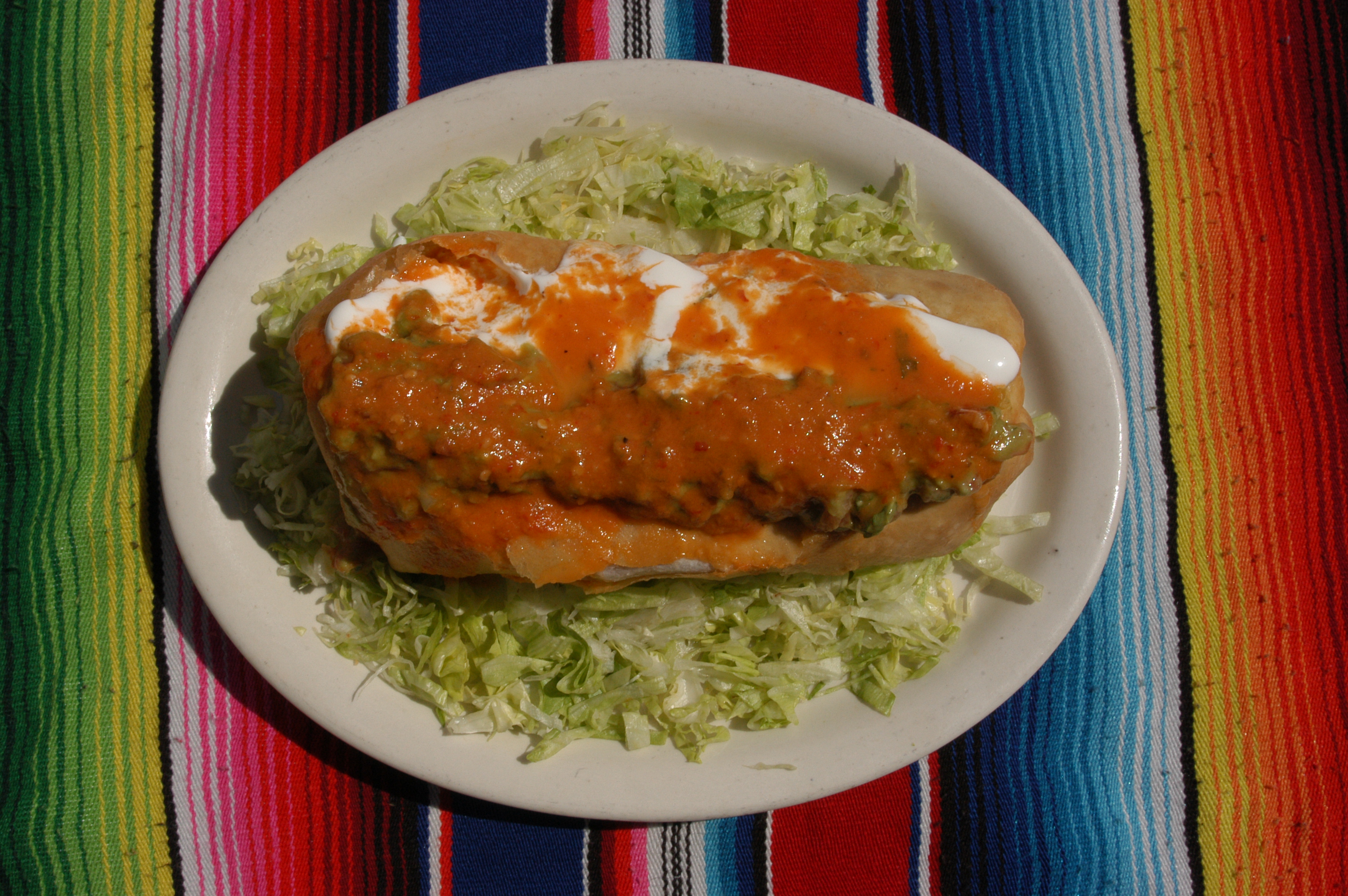 Order Chimichanga food online from Taqueria Los Gallos Express store, Pleasant Hill on bringmethat.com