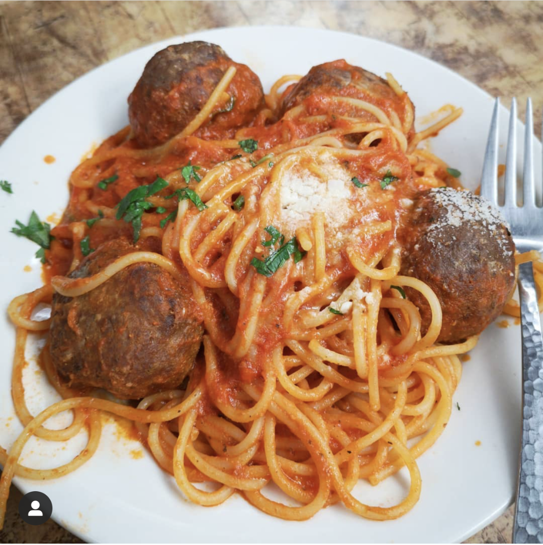 Order Spaghetti and Meatballs food online from Mike's Deli store, Bronx on bringmethat.com