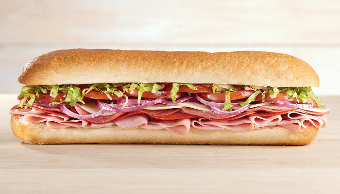 Order 12" Classic Italian Sub "More Meat" (1630cal) food online from Quickchek store, Trenton on bringmethat.com