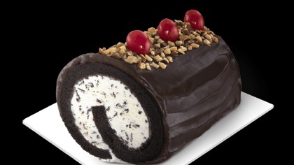 Order Roll Cakes with Chocolate cake food online from Baskin Robbins store, Rancho Cucamonga on bringmethat.com