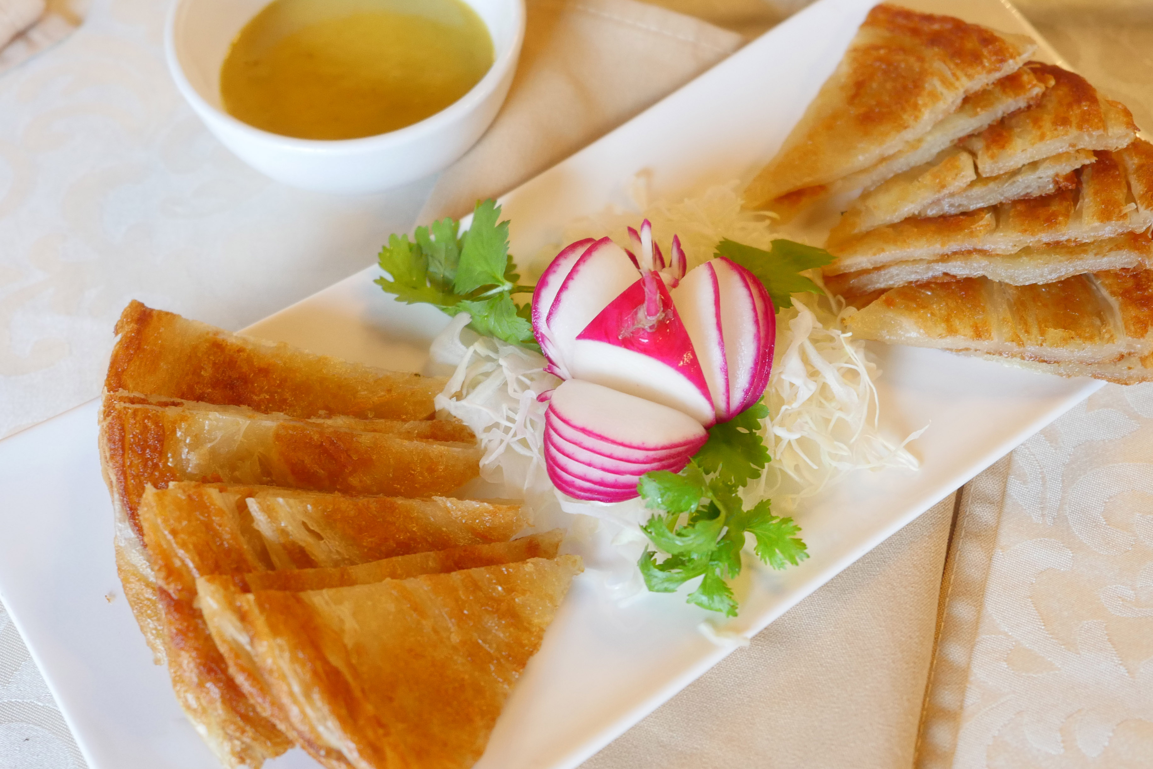 Order Baked Scallion Pancakes -HH food online from Asian Palace store, Philadelphia on bringmethat.com