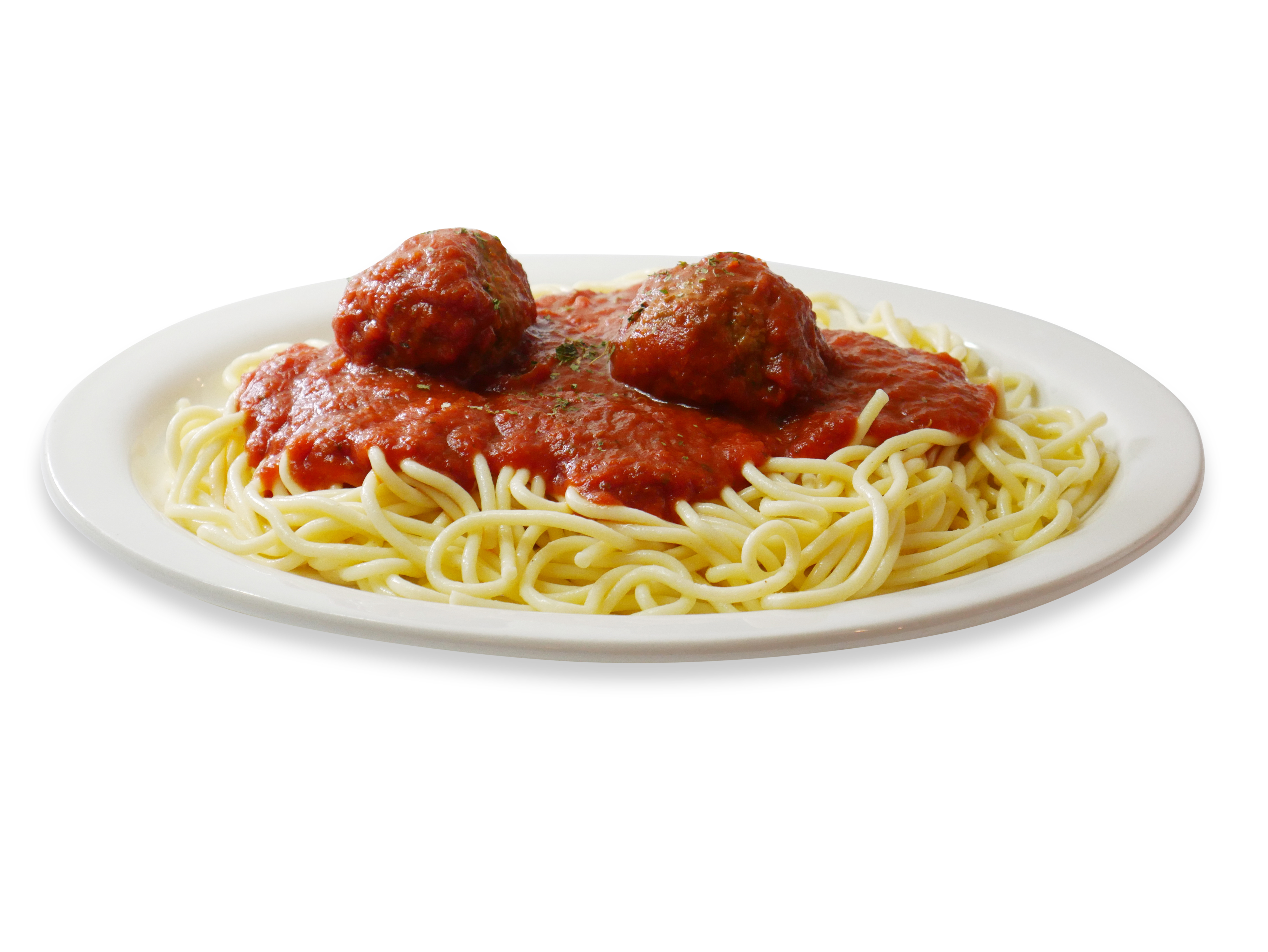 Order Spaghetti and Meatballs food online from Liberty Family Restaurant store, Rochester on bringmethat.com