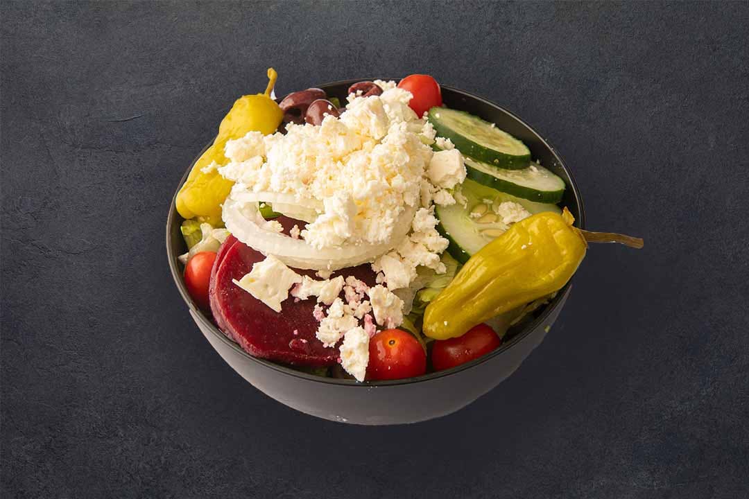 Order Greek Salad - Salad food online from Westshore Pizza store, Tampa on bringmethat.com