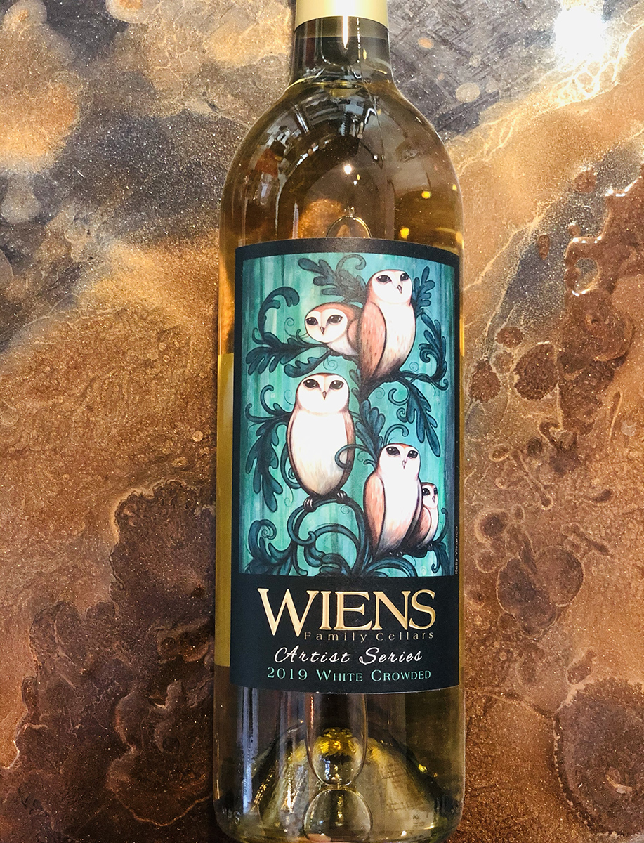 Order Wiens Family Cellars White Crowded, 2019 food online from Last Spot store, Escondido on bringmethat.com