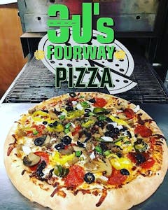 Order 12" Pizza food online from 3 J Fourway store, Natchitoches on bringmethat.com