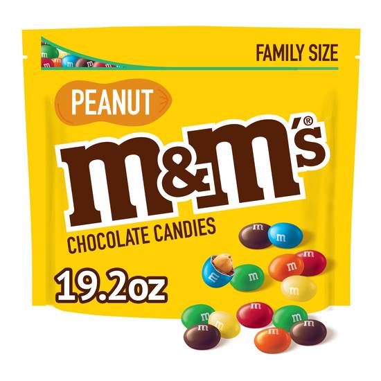 Order M&M'S, Peanut Milk Chocolate Candy, 19.2 Oz Bag food online from Cvs store, DOVER on bringmethat.com