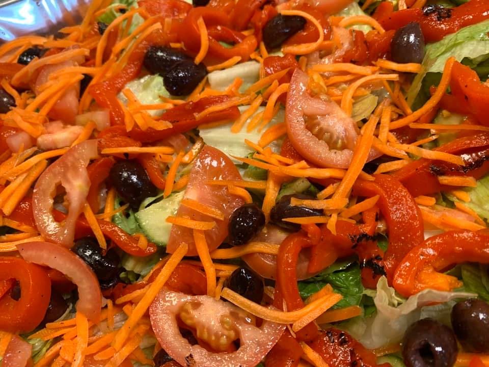 Order Tossed Salad - Small food online from Nino's Pizzarama store, Willow Grove on bringmethat.com