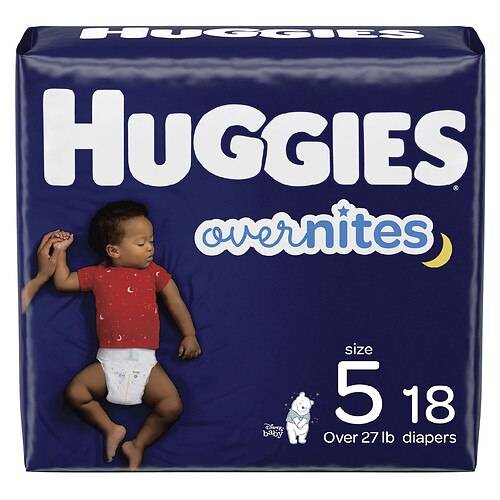 Order Huggies OverNites Nighttime Baby Diapers Size 5 - 18.0 ea food online from Walgreens store, Southfield on bringmethat.com