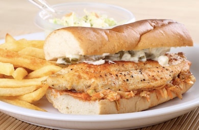 Order Whiting Fish Sandwich combo food online from Kennedy Fried Chicken store, Bronx on bringmethat.com