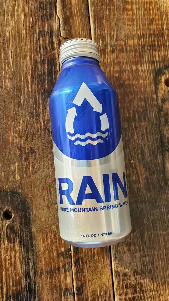 Order Rain Water - Aluminum Bottle food online from Ivy Provisions store, Charlottesville on bringmethat.com