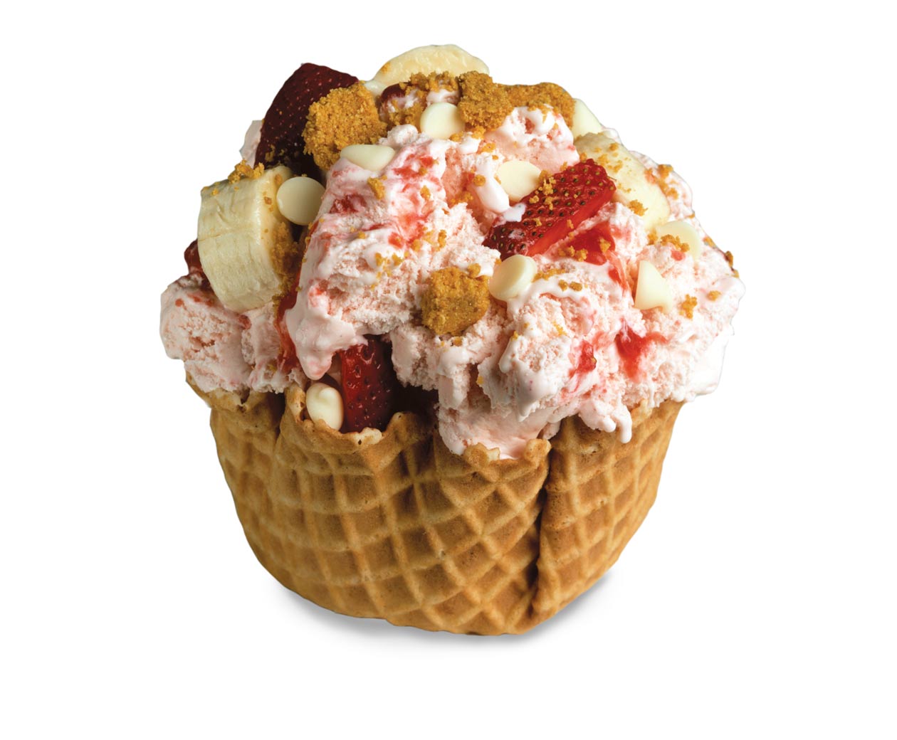Order Strawberry Banana Rendezvous food online from Cold Stone Creamery store, Douglasville on bringmethat.com