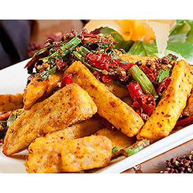 Order 21. Dry-Fried Eggplant food online from Peter Chang store, Virginia Beach on bringmethat.com