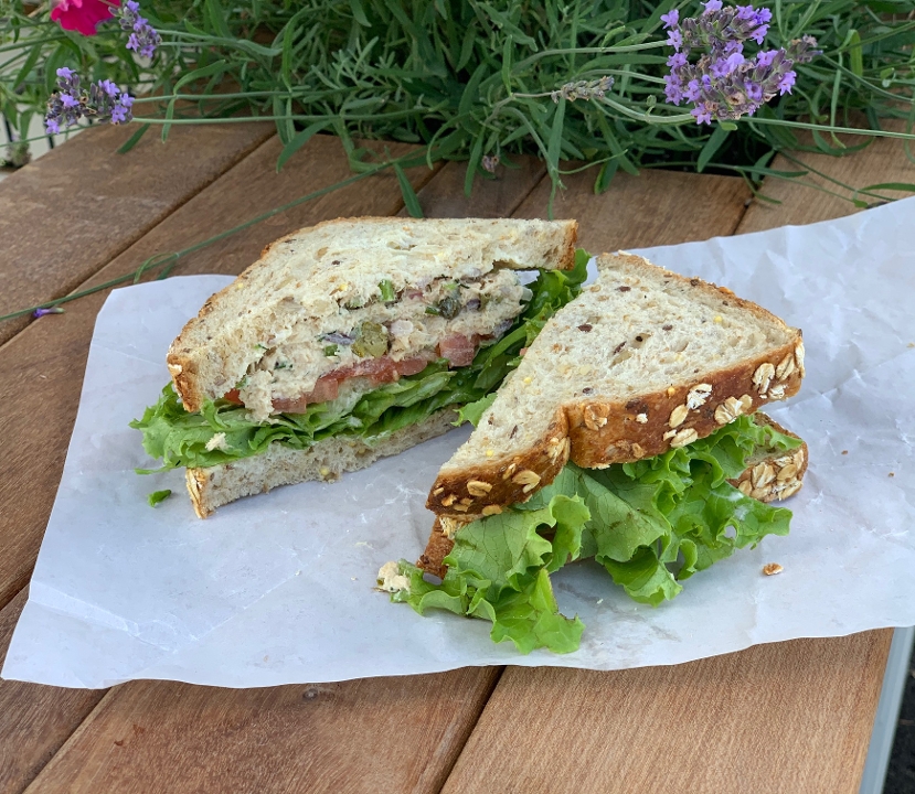 Order #7 Sandwich - Tuna Salad food online from Aux Delices store, Darien on bringmethat.com
