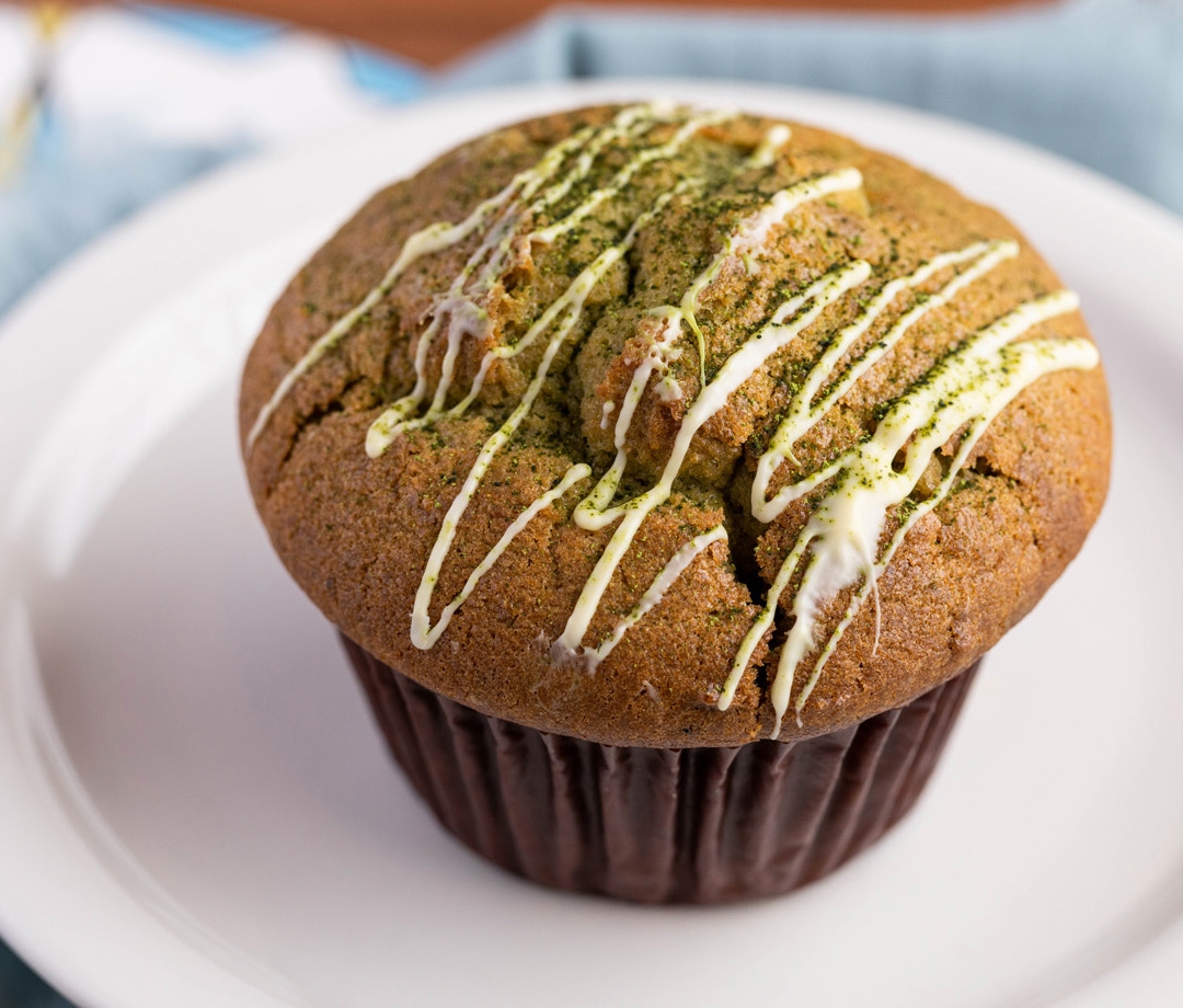 Order Muffin - Green Tea food online from Urth Caffe store, Las Vegas on bringmethat.com