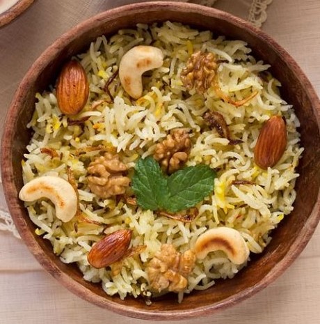 Order Kashmiri Pulav food online from Malgudi Veg store, Ashburn on bringmethat.com