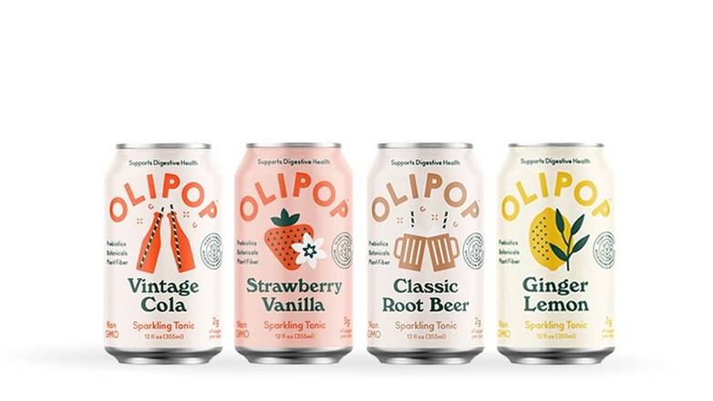 Order Olipop Prebiotic Sparkling Tonic food online from The Naked Bird store, Hartsdale on bringmethat.com
