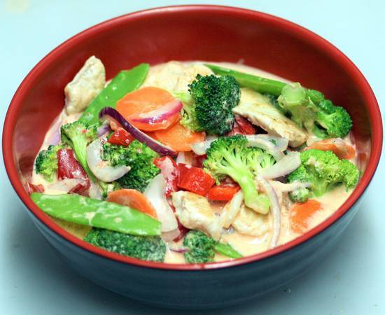 Order Thai Red Curry food online from Sushi Cafe Watertown store, Watertown on bringmethat.com