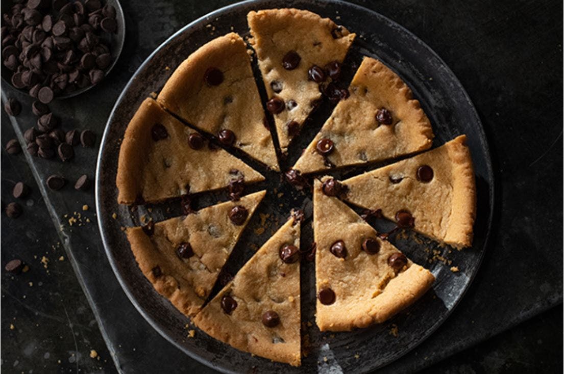 Order 8” Chocolate Chip Cookie - 8” Chocolate Chip Cookie food online from Jet's Pizza store, Port Huron on bringmethat.com