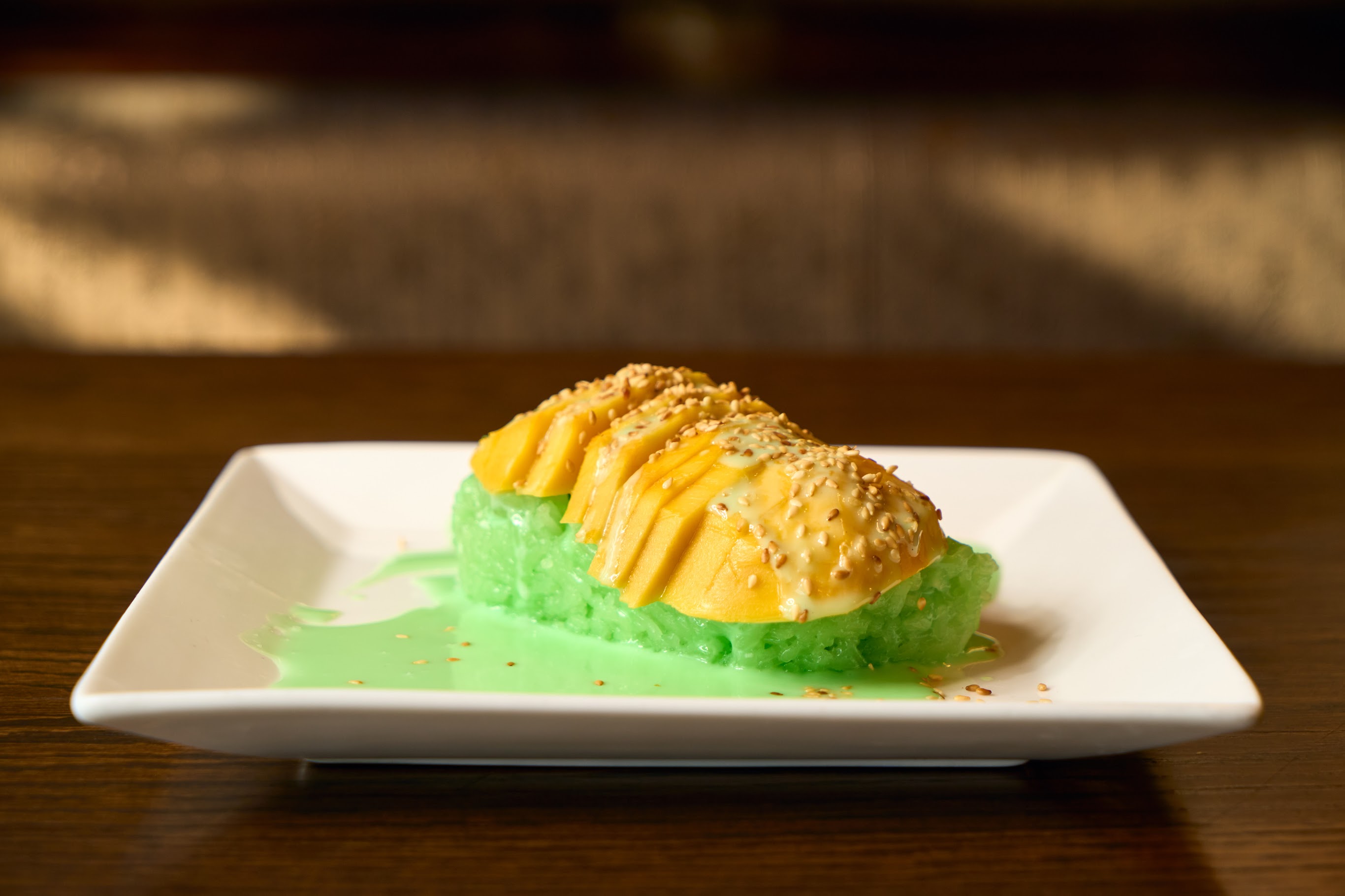 Order Green Mango Sticky Rice food online from Charming Elephant store, Baltimore on bringmethat.com