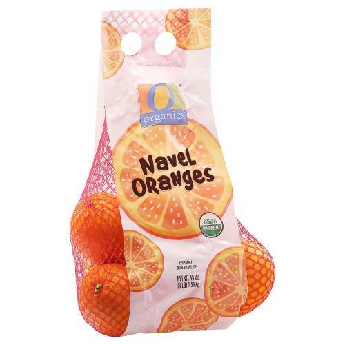 Order O Organics · Navel Oranges (48 oz) food online from Shaw's store, Concord on bringmethat.com