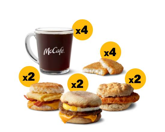 Order Breakfast Sandwich Bundle food online from Mcdonald'S® store, MADERA on bringmethat.com