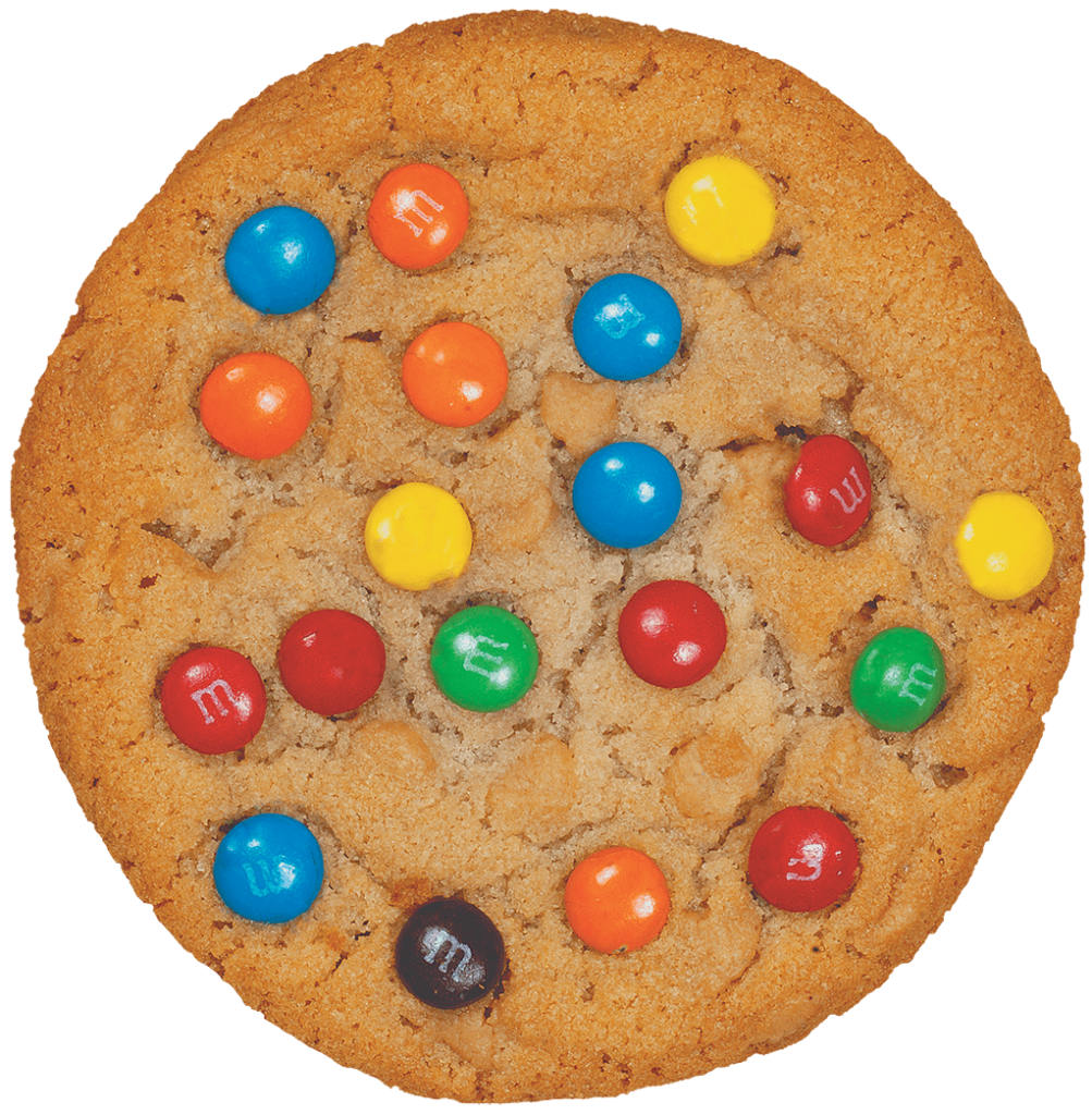 Order Peanut Butter with M&M's food online from Great American Cookies store, Appleton on bringmethat.com