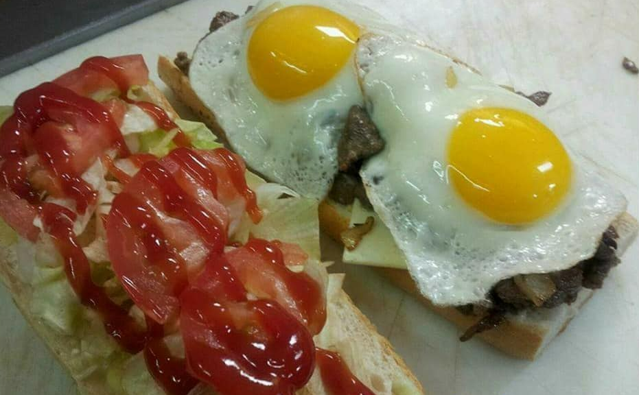 Order Steak and Egg Sandwich food online from Flama Tropical Food Truck store, Allentown on bringmethat.com